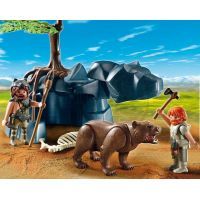 Playmobil  5103 - Medvěd s jeskynním mužem 2