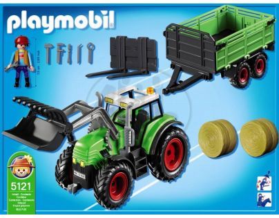Playmobil 5121 Traktor s přívěsem - Poškozený obal