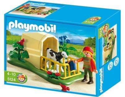 Playmobil 5124 Telátka ve výběhu - Poškozený obal