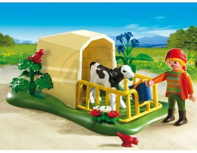 Playmobil 5124 Telátka ve výběhu - Poškozený obal