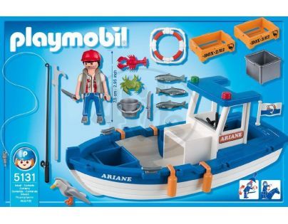 Playmobil 5131 - Rybářská loď