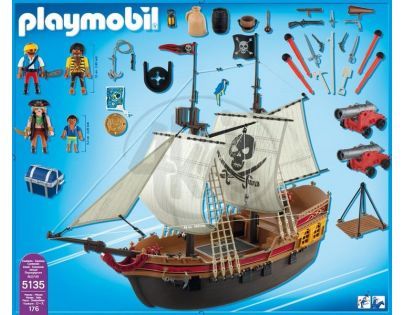 Playmobil  5135 - Pirátská útočná loď