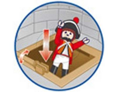 Playmobil 5139 - Vojenská základna se žalářem