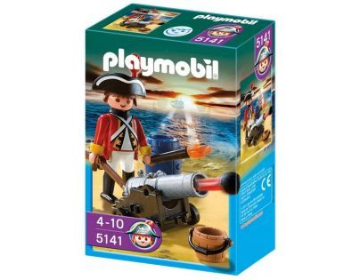 Playmobil 5141 - Důstojník vojenské gardy s kanónem
