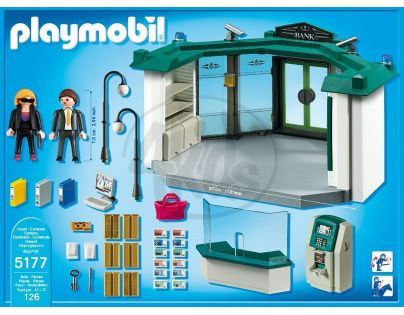 Playmobil 5177 - Banka s trezorem