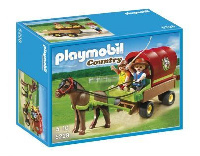 Playmobil 5228 - Dětský povoz s poníkem