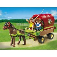 Playmobil 5228 - Dětský povoz s poníkem 2