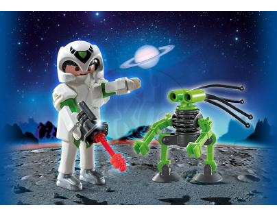 Playmobil 5241 Duo Pack Astronaut a špionážní robot