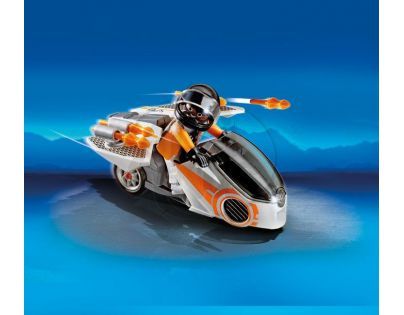 Playmobil 5288 - Špionážní raketová motorka