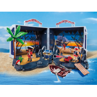 Playmobil 5347 Přenosná pirátská pokladnice 3