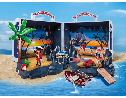 Playmobil 5347 Přenosná pirátská pokladnice