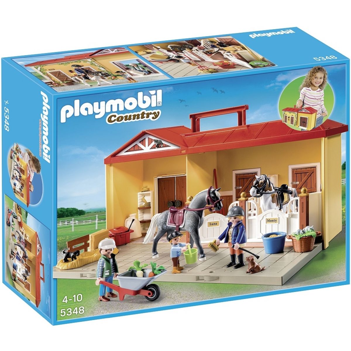 Playmobil 5348 Přenosné koňské stání