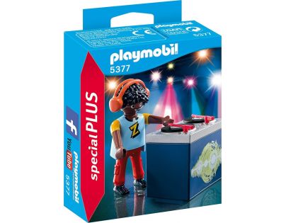 Playmobil 5377 DJ s mixážním pultem