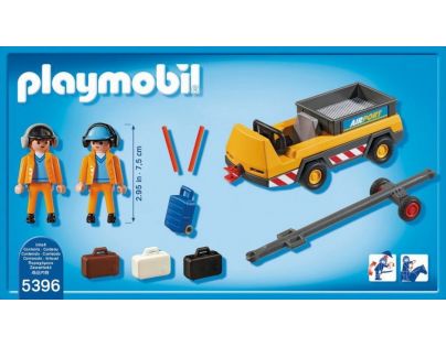 Playmobil 5396 Vozík s letištním pesronálem