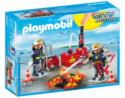 Playmobil 5397 Zásah hasičů s vodní pumpou