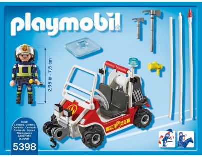 Playmobil 5398 Hasičská čtyřkolka