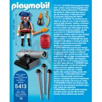 Playmobil 5413 - Pirát s dělem 2