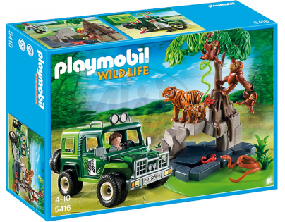 Playmobil 5416 - Divoká zvěř se strážcem v Off-roadu
