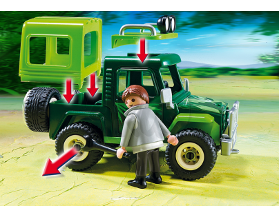 Playmobil 5416 - Divoká zvěř se strážcem v Off-roadu