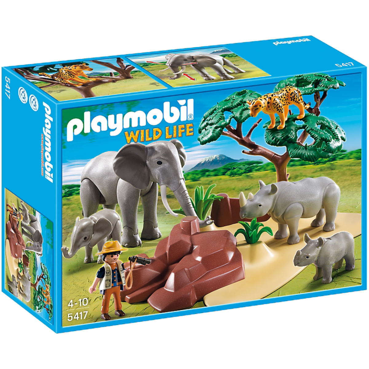 Playmobil 5417 Africká savana se zvířaty