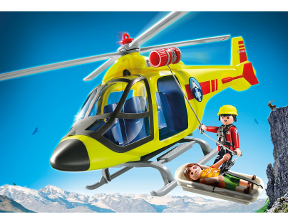 Playmobil 5428 - Helikoptéra horské služby