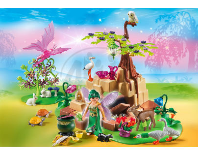 Playmobil 5447 - Zvířátková víla Elixia v lese