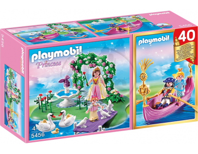 Playmobil 5456 - Výroční Compact Set Princeznin ostrov a romantická gondola