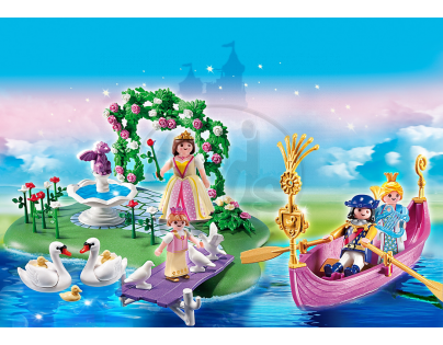 Playmobil 5456 - Výroční Compact Set Princeznin ostrov a romantická gondola