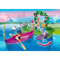 Playmobil 5456 - Výroční Compact Set Princeznin ostrov a romantická gondola 3