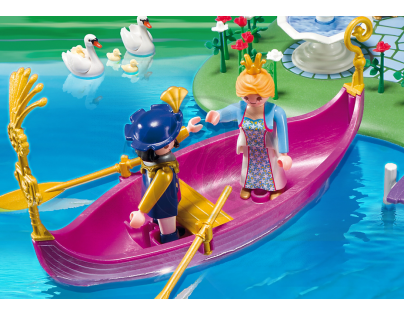 Playmobil 5456 - Výroční Compact Set Princeznin ostrov a romantická gondola