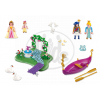 Playmobil 5456 - Výroční Compact Set Princeznin ostrov a romantická gondola 6