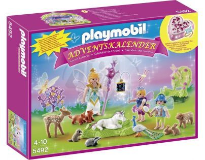 Playmobil 5492 Adventní kalendář Země Jednorožce - Poškozený obal