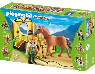 Playmobil 5517 Fjordský kůň se stáním