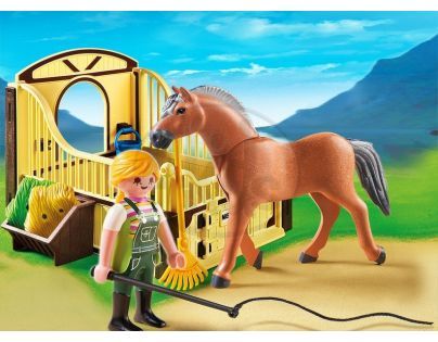 Playmobil 5517 Fjordský kůň se stáním