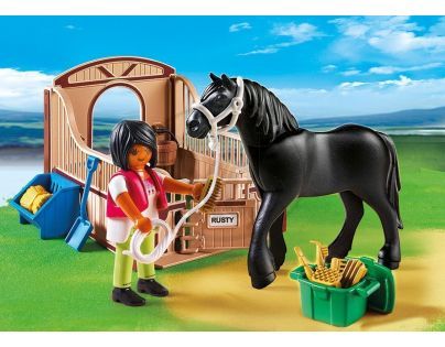 Playmobil 5519 Fríský kůň se stáním