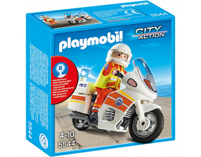 Playmobil 5544 Lékař na motorce