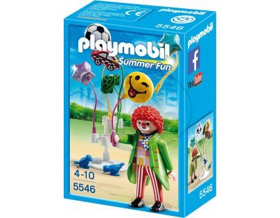 Playmobil 5546 Klaun s balónky Smileyworld