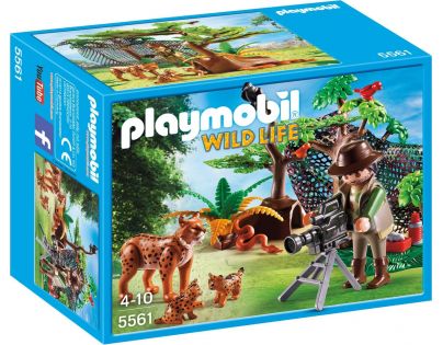 Playmobil 5561 Rysí rodina s filmařem