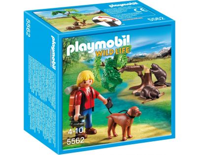 Playmobil 5562 Přírodovědec s bobry