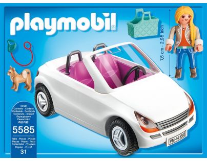 Playmobil 5585 Kabriolet s blondýnou