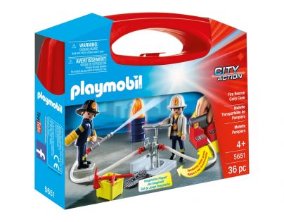 Playmobil 5651 Přenosný box Hasiči