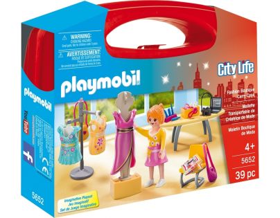 Playmobil 5652 Přenosný box Prodavačka v butiku