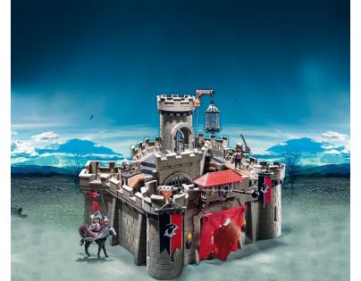 Playmobil 6001 Hrad rytířů řádu Sokola - Poškozený obal