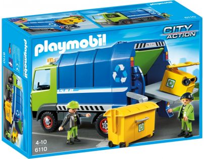 Playmobil 6110 Vůz na tříděný odpad