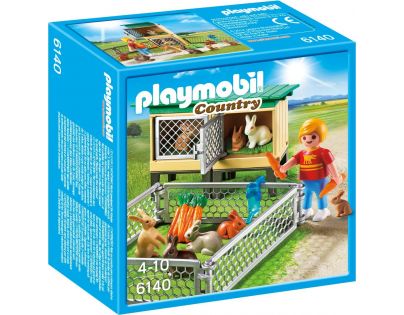 Playmobil 6140 Králíkárna s venkovním výběhem