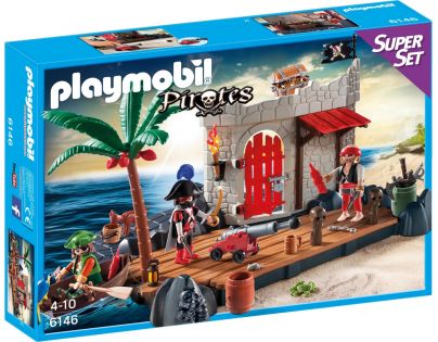 Playmobil 6146 Super Set Pirátská pevnost