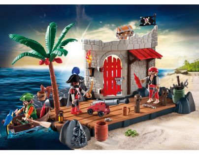 Playmobil 6146 Super Set Pirátská pevnost