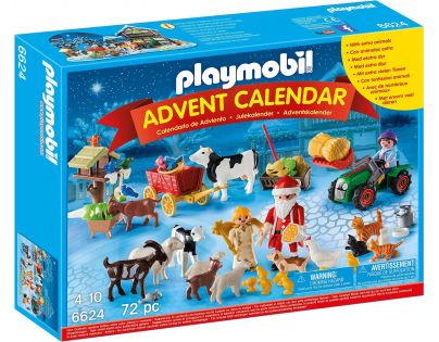 Playmobil Adventní kalendář Vánoce na farmě