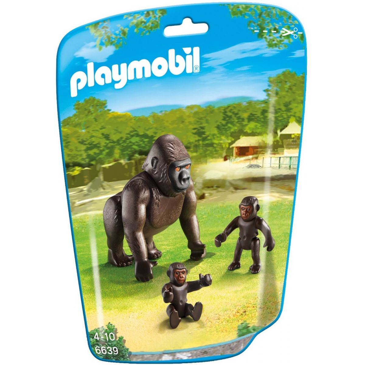 Playmobil 6639 Gorila s mláďaty