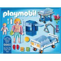Playmobil 6660 Nemocniční pokoj s dětskou postýlkou 5